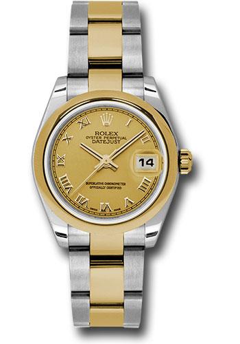 Pre-owned Rolex Steel and Yellow — 178243
