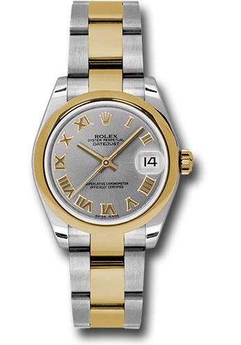 Pre-owned Rolex Steel and Yellow — 178243