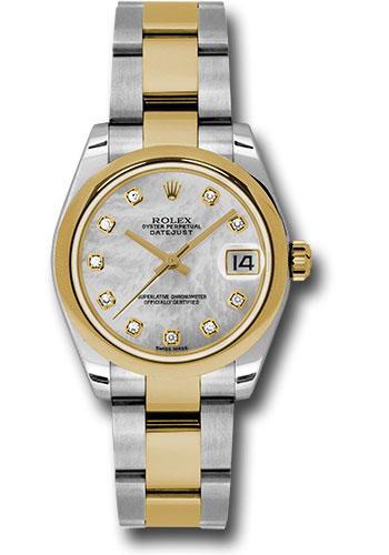 Pre-owned Rolex Steel and Yellow — 178243