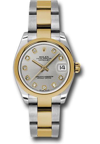 Pre-owned Rolex Steel and Yellow — 178243