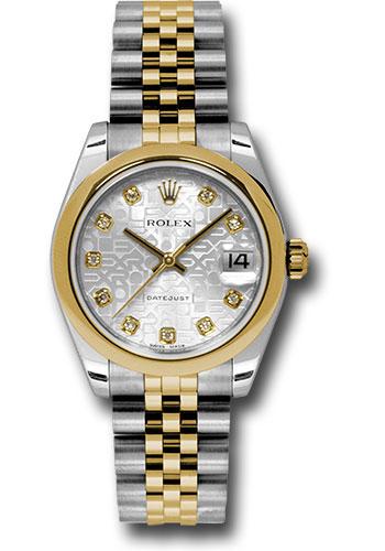 Pre-owned Rolex Steel and Yellow — 178243