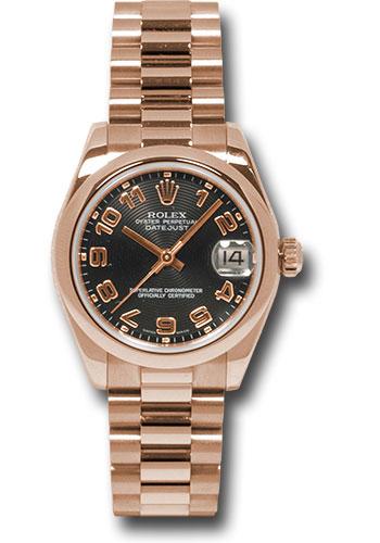 Rolex Datejust 31 Arabic Dial Black Arabic 178245 watch