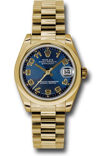 Pre-owned Rolex Yellow Gold Datejust — 178248