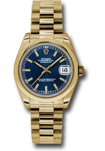 Pre-owned Rolex Yellow Gold Datejust — 178248
