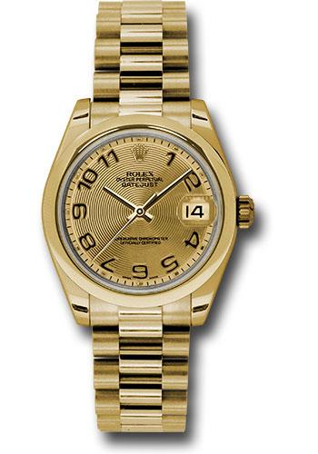 Pre-owned Rolex Yellow Gold Datejust — 178248