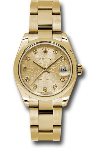 Pre-owned Rolex Yellow Gold Datejust — 178248