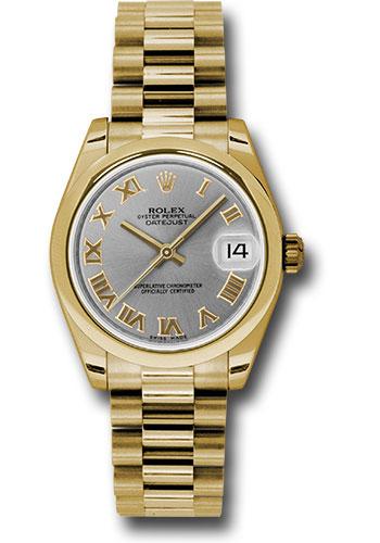 Pre-owned Rolex Yellow Gold Datejust — 178248
