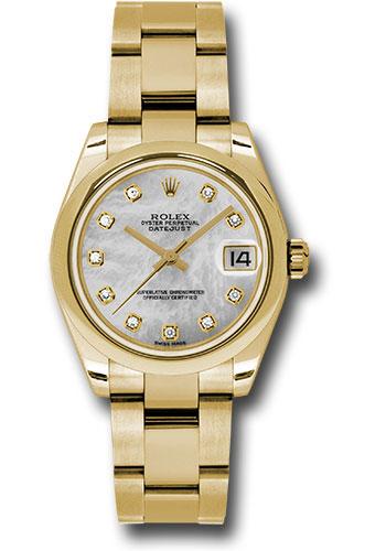 Pre-owned Rolex Yellow Gold Datejust — 178248
