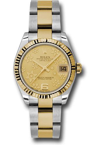 Pre-owned Rolex Steel and Yellow — 178273