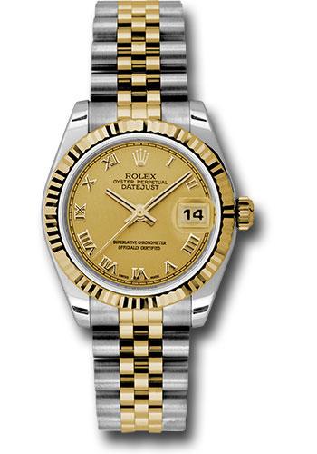 Pre-owned Rolex Steel and Yellow — 178273