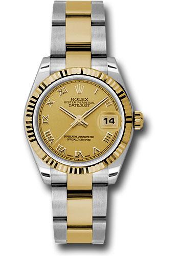 Pre-owned Rolex Steel and Yellow — 178273