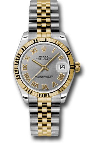Pre-owned Rolex Steel and Yellow — 178273