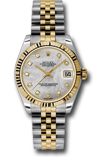 Pre-owned Rolex Steel and Yellow — 178273
