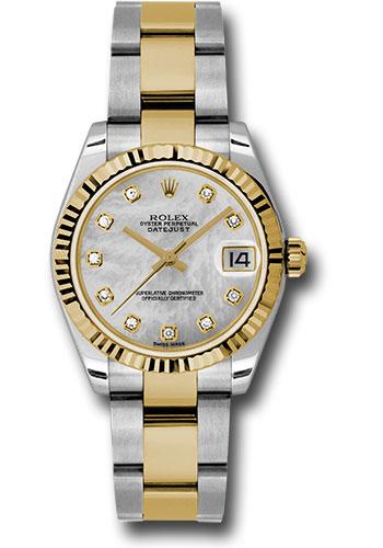 Pre-owned Rolex Steel and Yellow — 178273