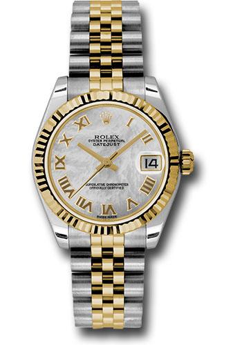 Pre-owned Rolex Steel and Yellow — 178273