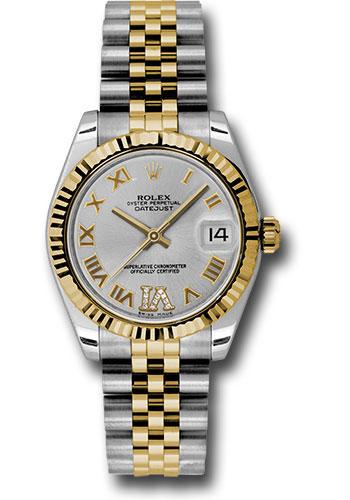 Pre-owned Rolex Steel and Yellow — 178273