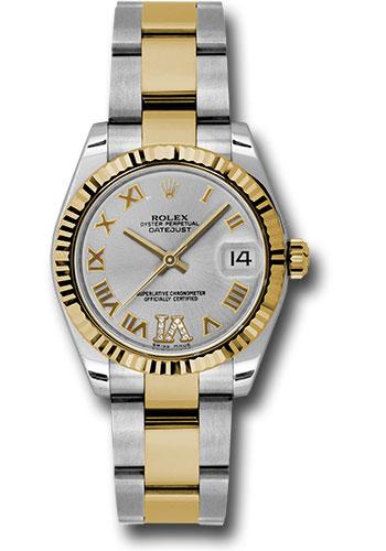 Pre-owned Rolex Steel and Yellow — 178273
