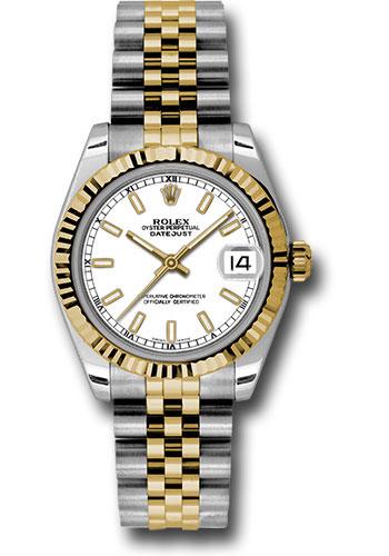 Pre-owned Rolex Steel and Yellow — 178273