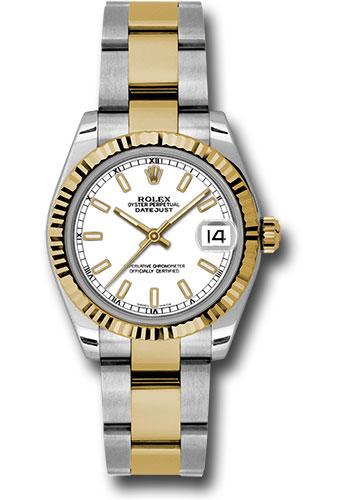 Pre-owned Rolex Steel and Yellow — 178273