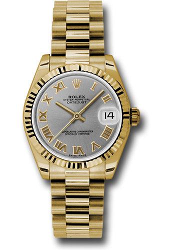 Pre-owned Rolex Yellow Gold Datejust — 178278