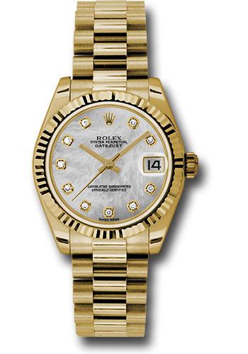 Pre-owned Rolex Yellow Gold Datejust — 178278