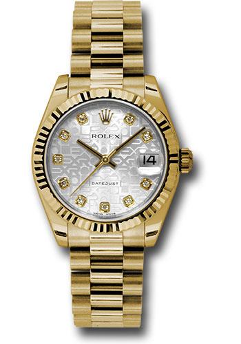 Pre-owned Rolex Yellow Gold Datejust — 178278