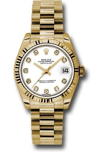 Pre-owned Rolex Yellow Gold Datejust — 178278