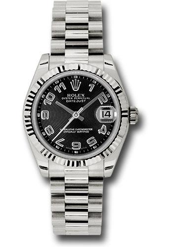 Pre-owned Rolex White Gold Datejust — 178279