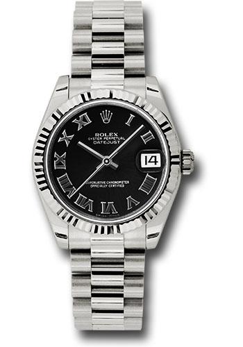 Pre-owned Rolex White Gold Datejust — 178279