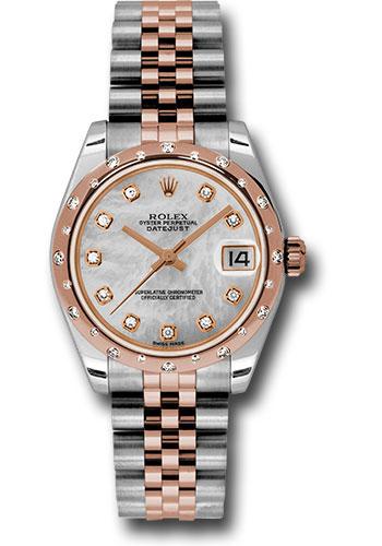 Rolex 178341 Datejust 31 Everose MOP Diamond Jubilee watch