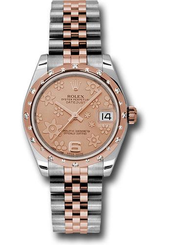 Rolex Datejust 31 Floral Motif Champagne Floral Motif 178341 watch