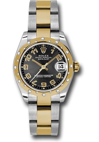 Pre-owned Rolex Steel and Yellow — 178343