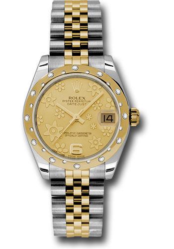 Pre-owned Rolex Steel and Yellow — 178343