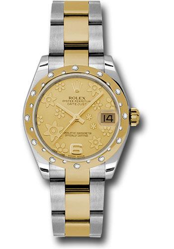 Pre-owned Rolex Steel and Yellow — 178343