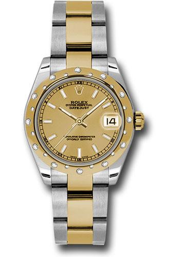 Pre-owned Rolex Steel and Yellow — 178343