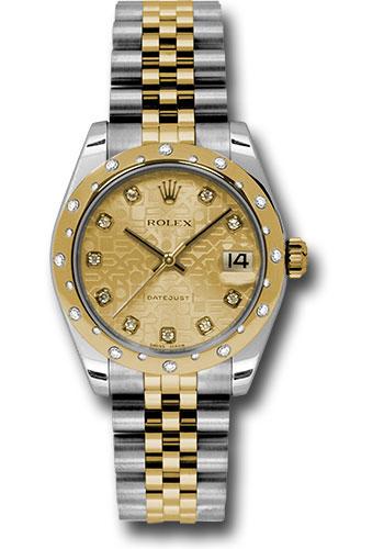Pre-owned Rolex Steel and Yellow — 178343