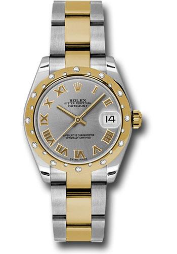 Pre-owned Rolex Steel and Yellow — 178343