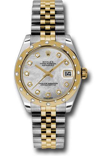 Pre-owned Rolex Steel and Yellow — 178343