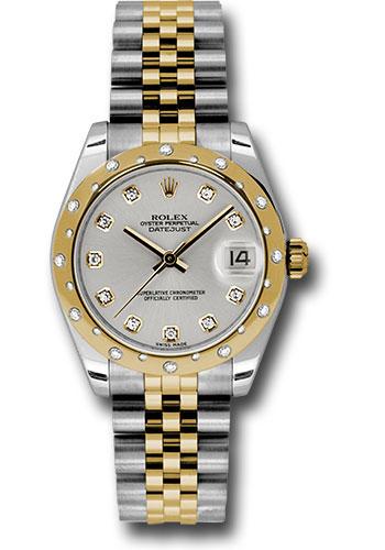 Pre-owned Rolex Steel and Yellow — 178343