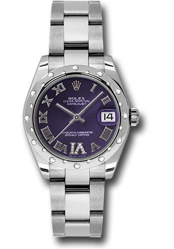 Pre-owned Rolex Steel and White — 178344