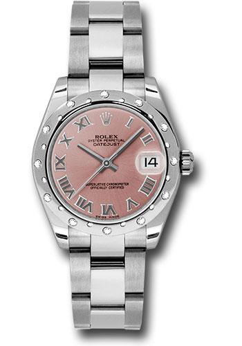 Pre-owned Rolex Steel and White — 178344