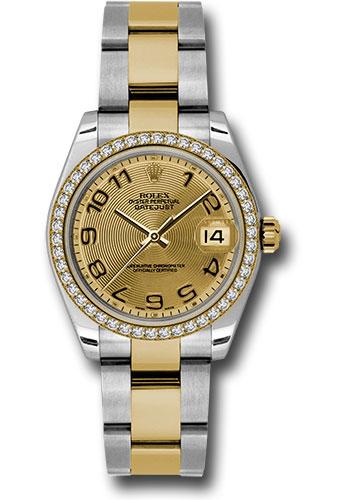Pre-owned Rolex Steel and Yellow — 178383