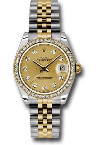 Pre-owned Rolex Steel and Yellow — 178383