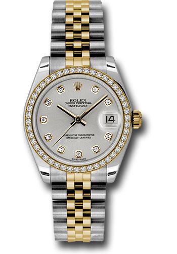 Pre-owned Rolex Steel and Yellow — 178383