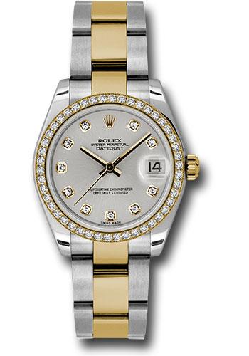 Pre-owned Rolex Steel and Yellow — 178383