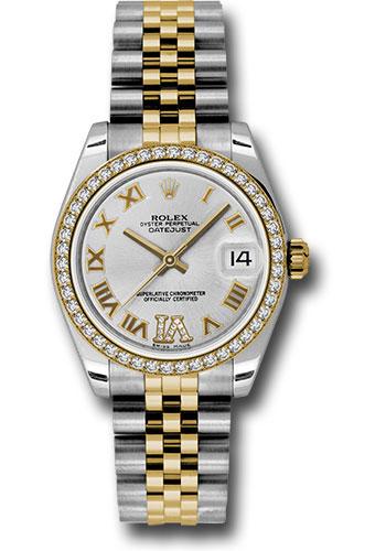 Pre-owned Rolex Steel and Yellow — 178383