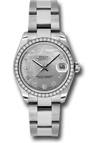 Rolex Datejust 31 Arabic Dial MOP Arabic Oyster 178384 watch