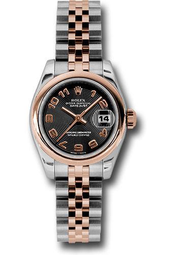 Pre-owned Rolex Steel and Everose — 179161