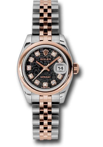 Pre-owned Rolex Steel and Everose — 179161