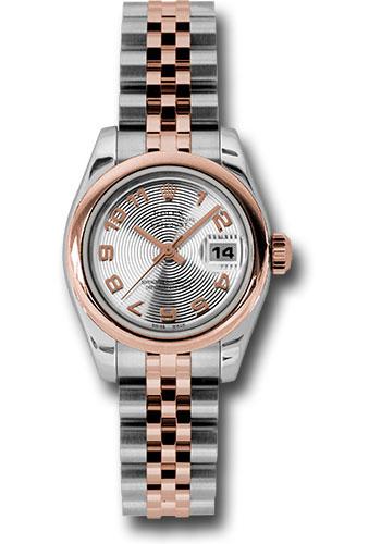 Pre-owned Rolex Steel and Everose — 179161